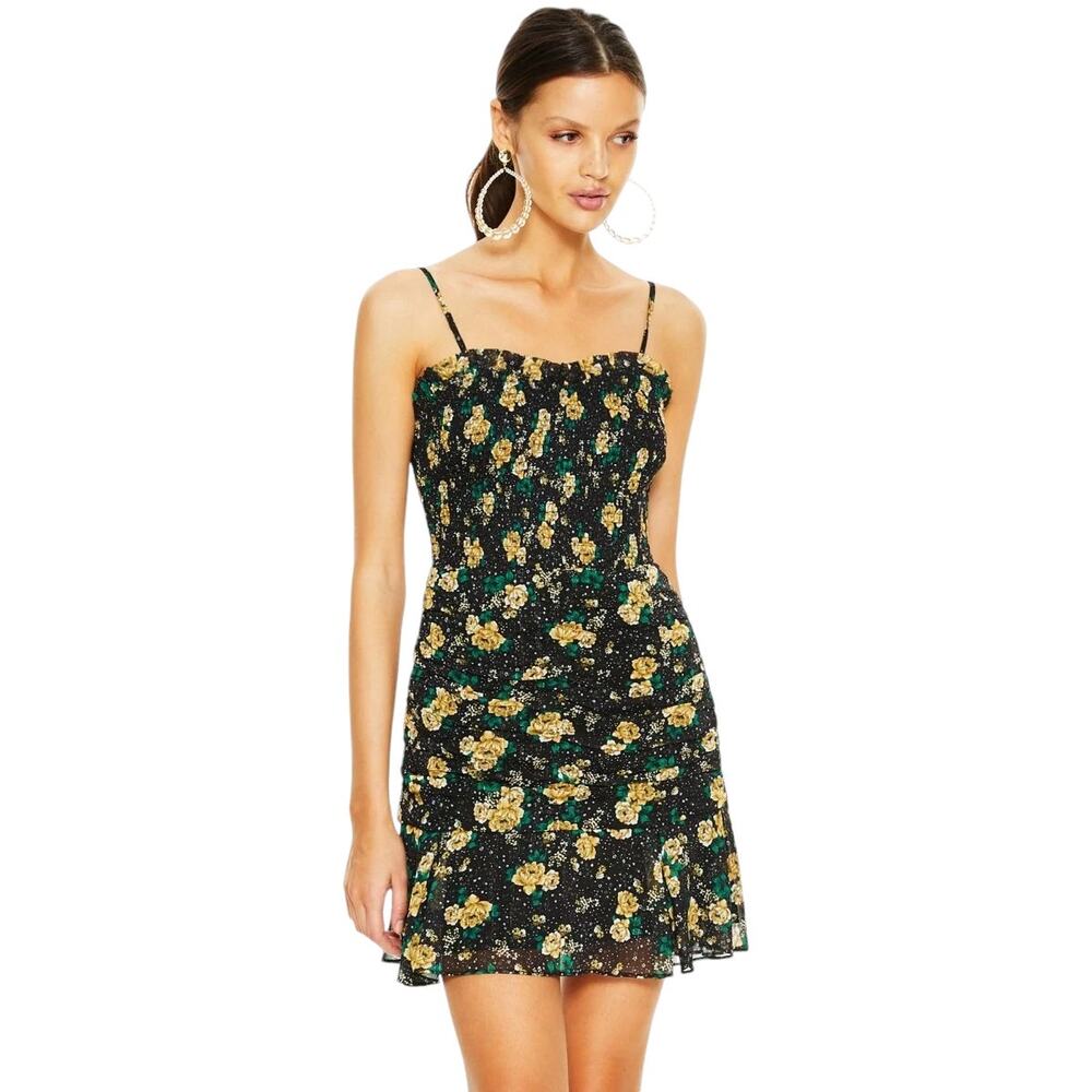 Talulah Stardust Sleeveless Sweetheart Neck Fitted Bodice Mini Dress Size Medium